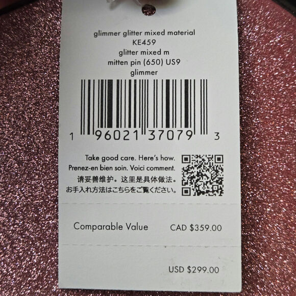 NWT Kate Spade New York glimmer oval camera bag Pink - Picture 6 of 6